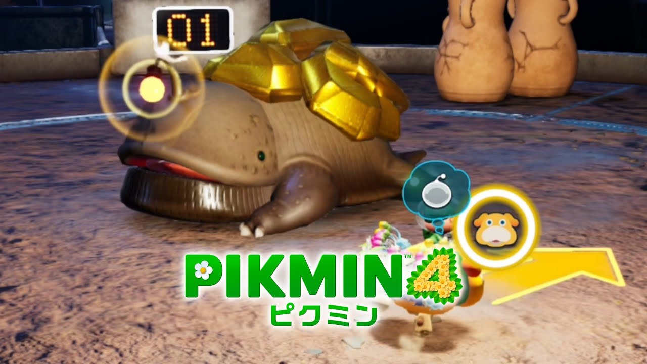 【ピクミン4】#34  調査率100%目指して未探索の洞窟を調査　一番星の隠れ家編