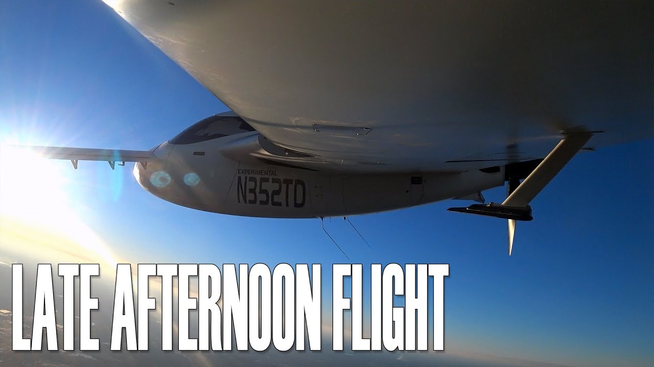 Late Afternoon Flight - Flying the Raptor Prototype
