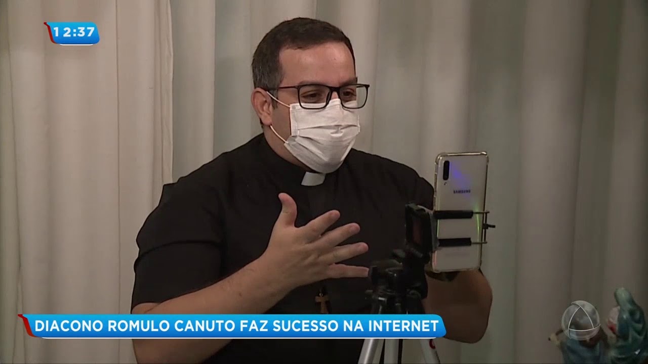 Di&aacute;cono Romulo Canuto faz sucesso na internet- Balan&ccedil;o Geral S&aacute;bado