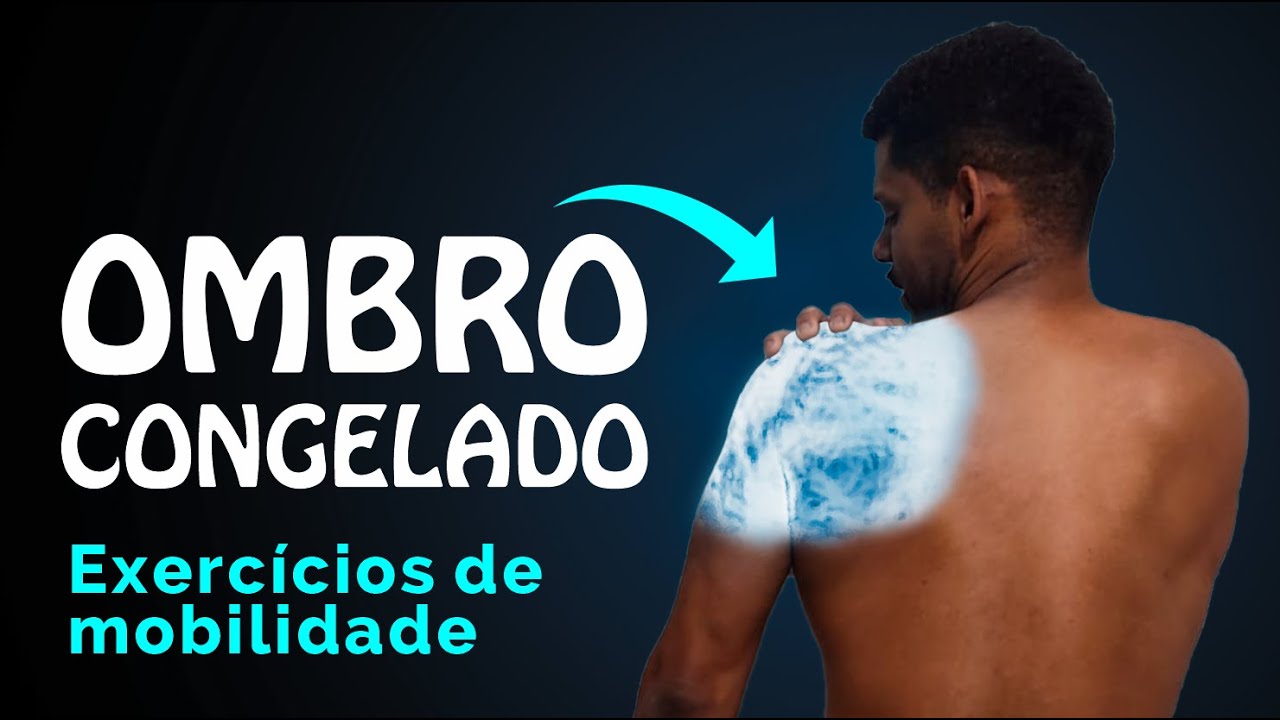 Exercício de Mobilidade p/ Dor no ombro | Ombro congelado | Capsulite adesiva | Síndrome do impacto.