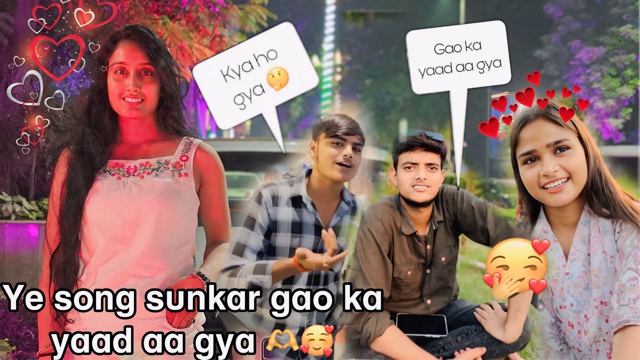 Kitna achha song gaate ho aap 🫶Gao ka yaad aa gya 🥹|| kriti_vlog215❤️🥰