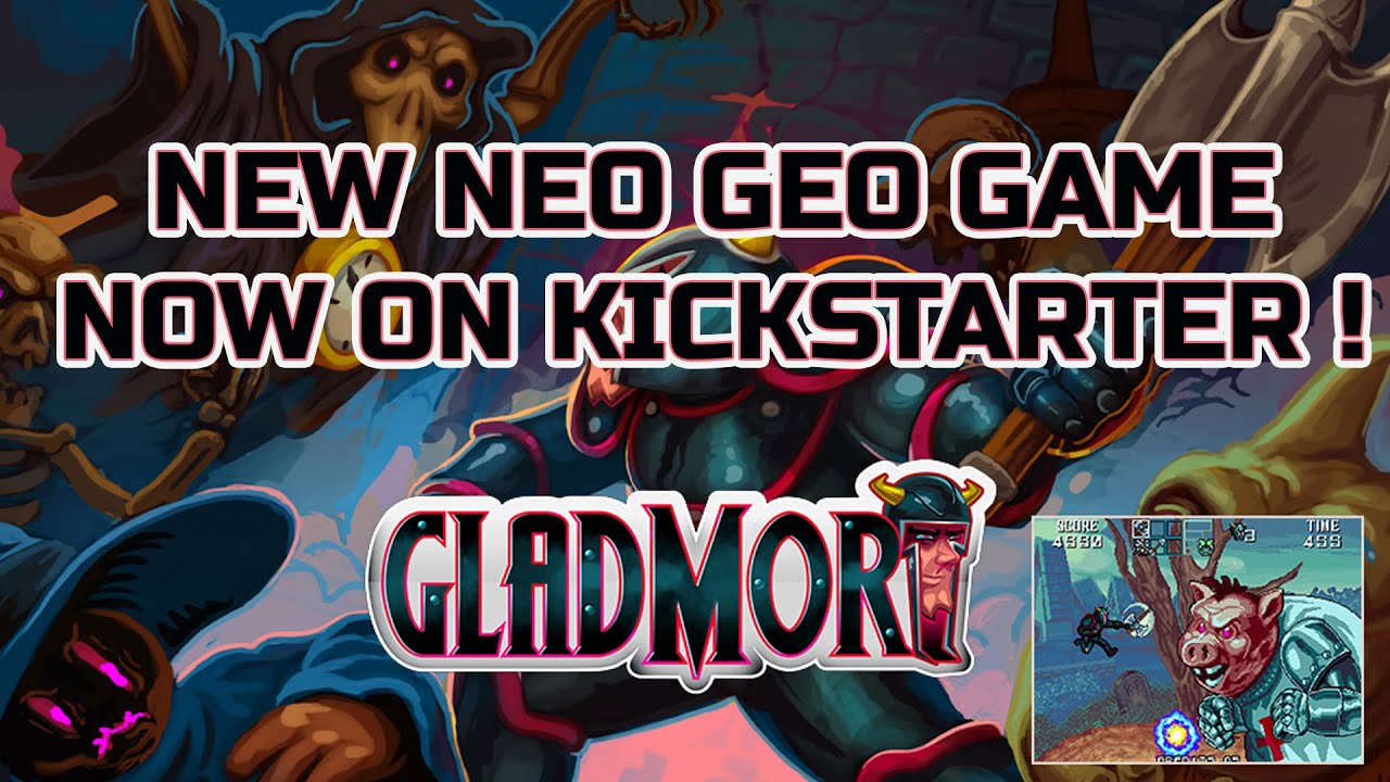 New Neo Geo AES/MVS Game : GLADMORT -  now on Kickstarter !