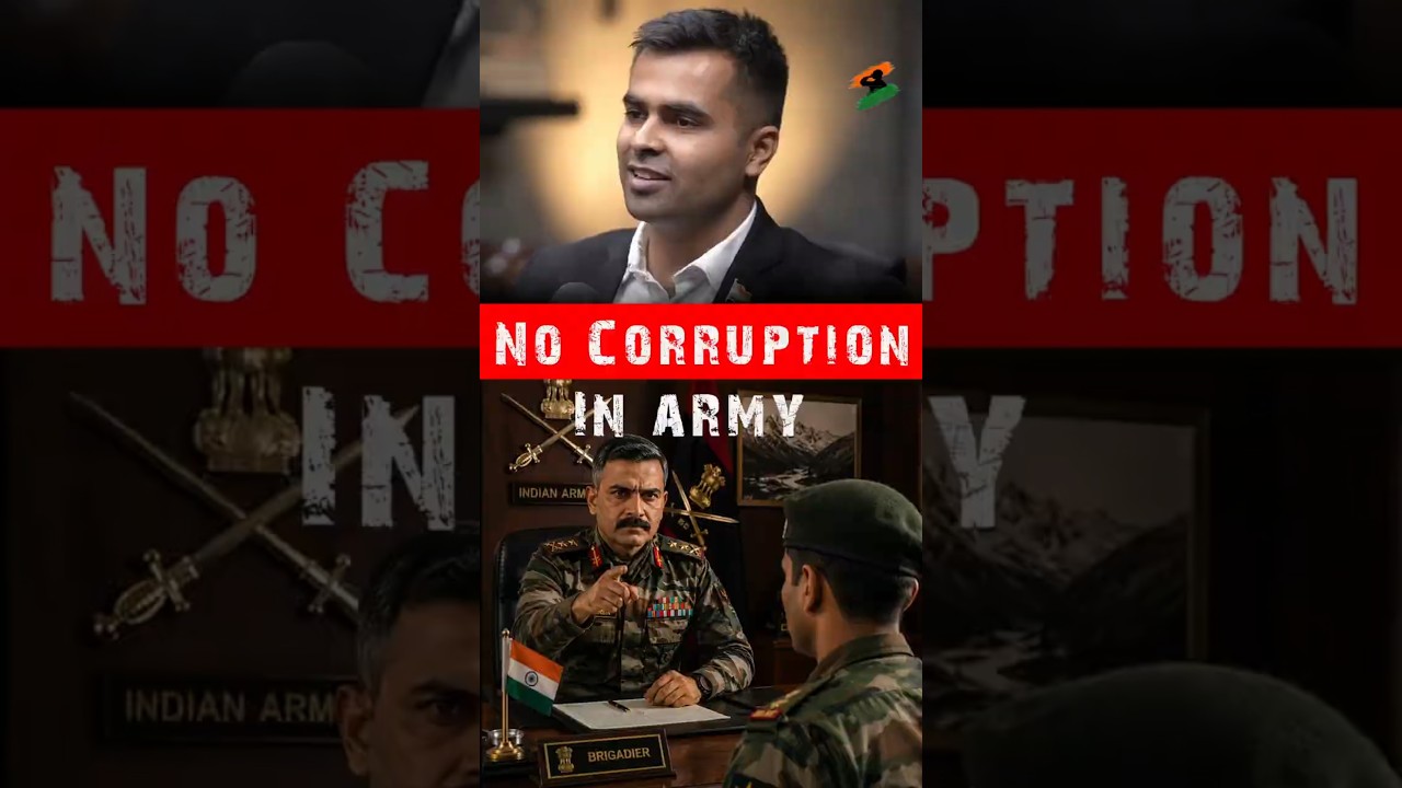 🔥Why Soldiers Can't Be Corrupt 🪖 | Major Kavish #army #indianarmy #army #parasf #military