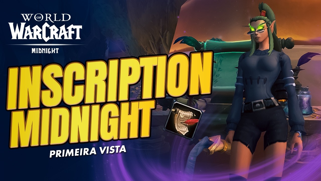 INSCRIPTION/ESCRIVANIA DE MIDNIGHT – PRIMEIRA VISTA
