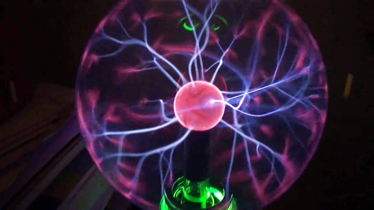 HD Video of a Cool Plasma Globe (720p)