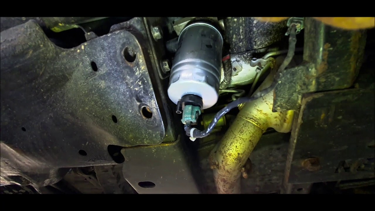 랭글러 디젤 연료필터 교체(jk 2.8crd fule filter)