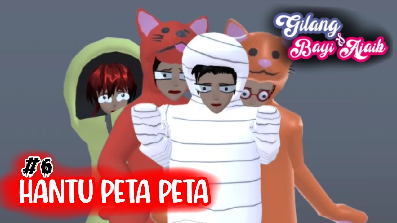Hantu Peta Peta #6 || SAKURA SCHOOL SIMULATOR DRAMA