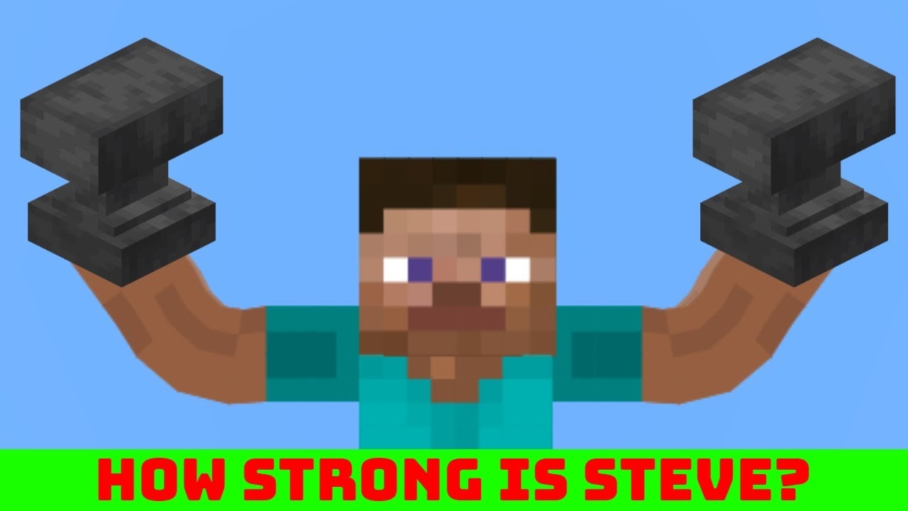 How Much Can Steve From Minecraft Carry? | 1.19