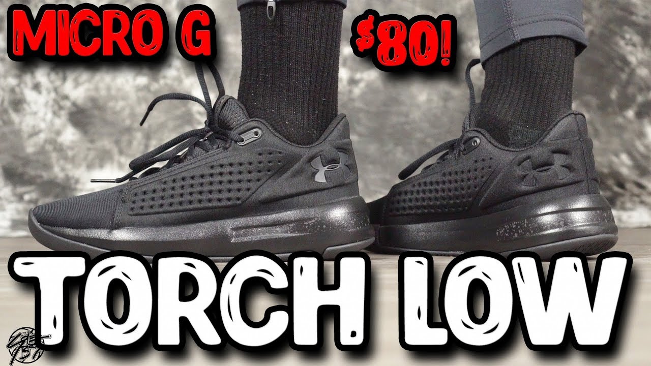 Under Armour Torch Low First Impressions! $80 with Full Length Micro G!