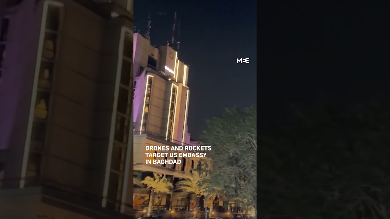 Drones and missiles target US embassy in Baghdad