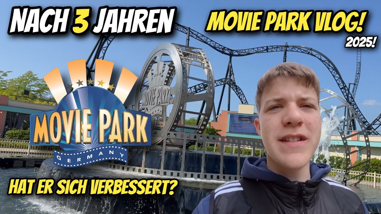 Nach 3 JAHREN wieder im Movie Park 2025! Hat er sich verbessert? VLOG