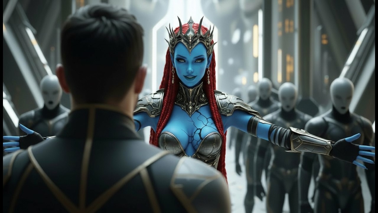 The Queen Hugged the Silent Human Soldier — The Entire Hall Watched in Shock| Sci-Fi Story