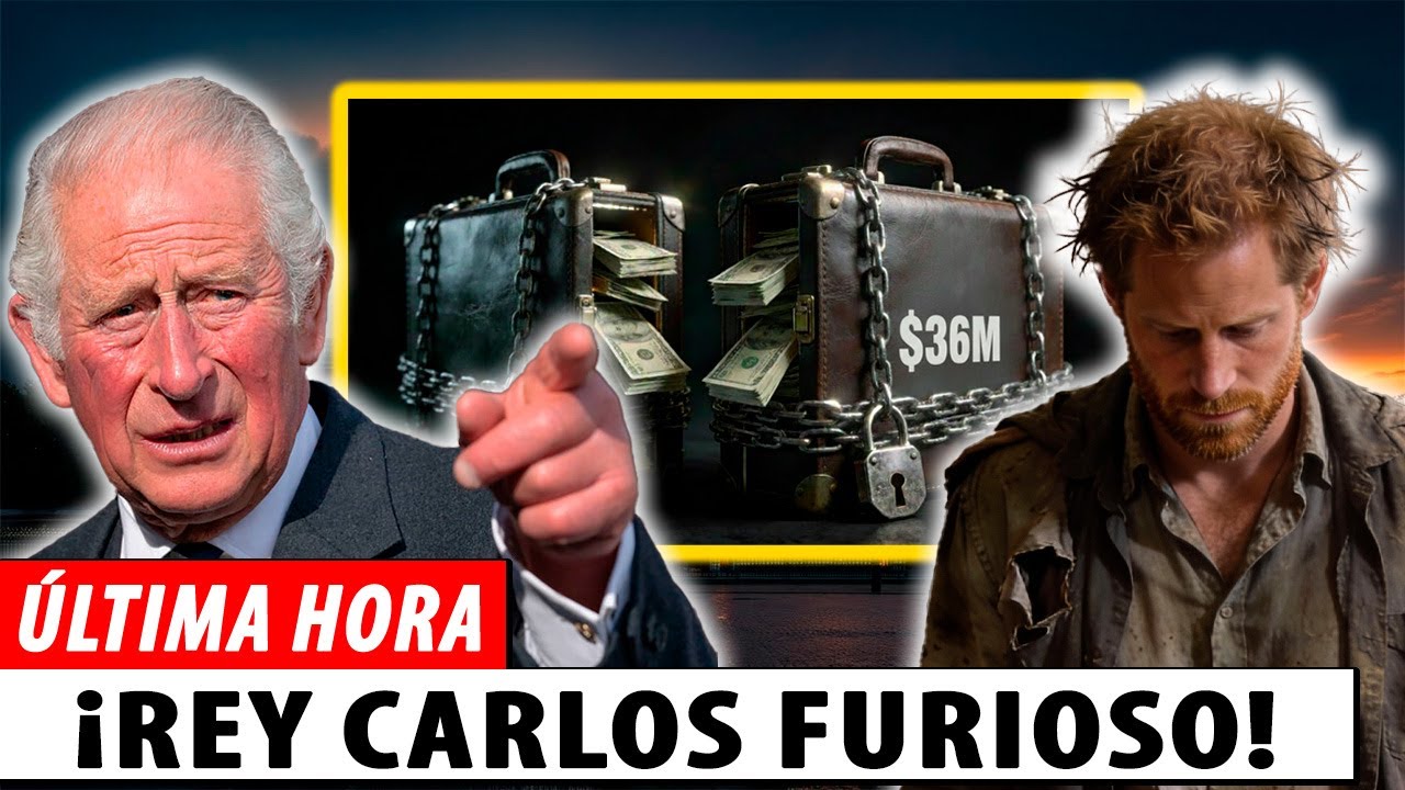 ¡FURIOSO! Carlos RECHAZA $36M para Harry y Meghan – 