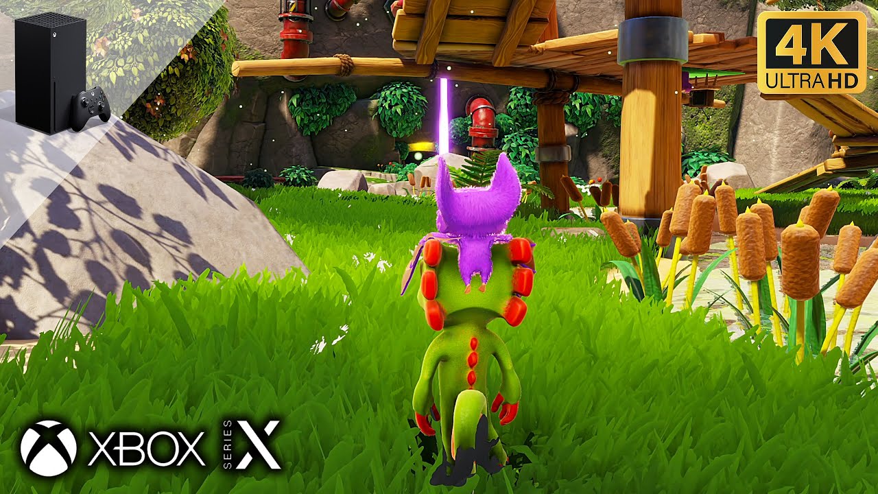 Yooka-Replaylee Demo - Xbox Series X Gameplay 4K 60FPS
