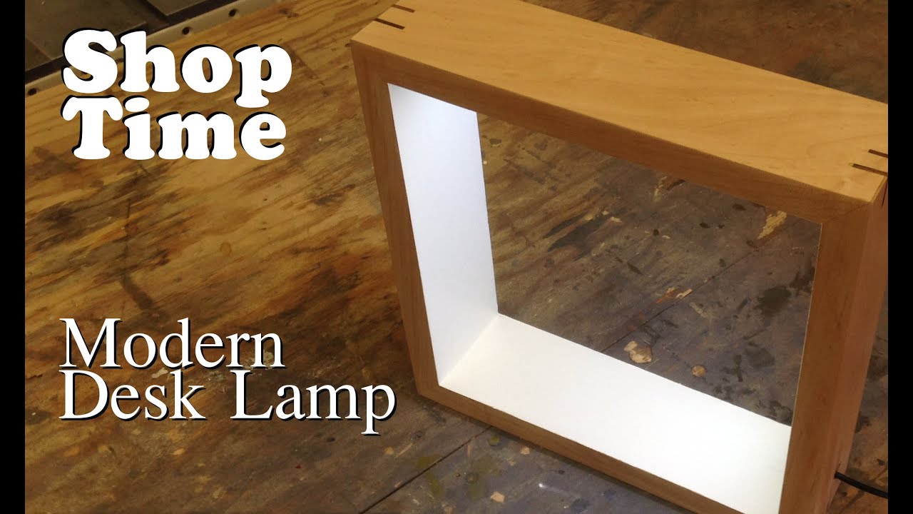 Modern Picture Frame Desk Lamp