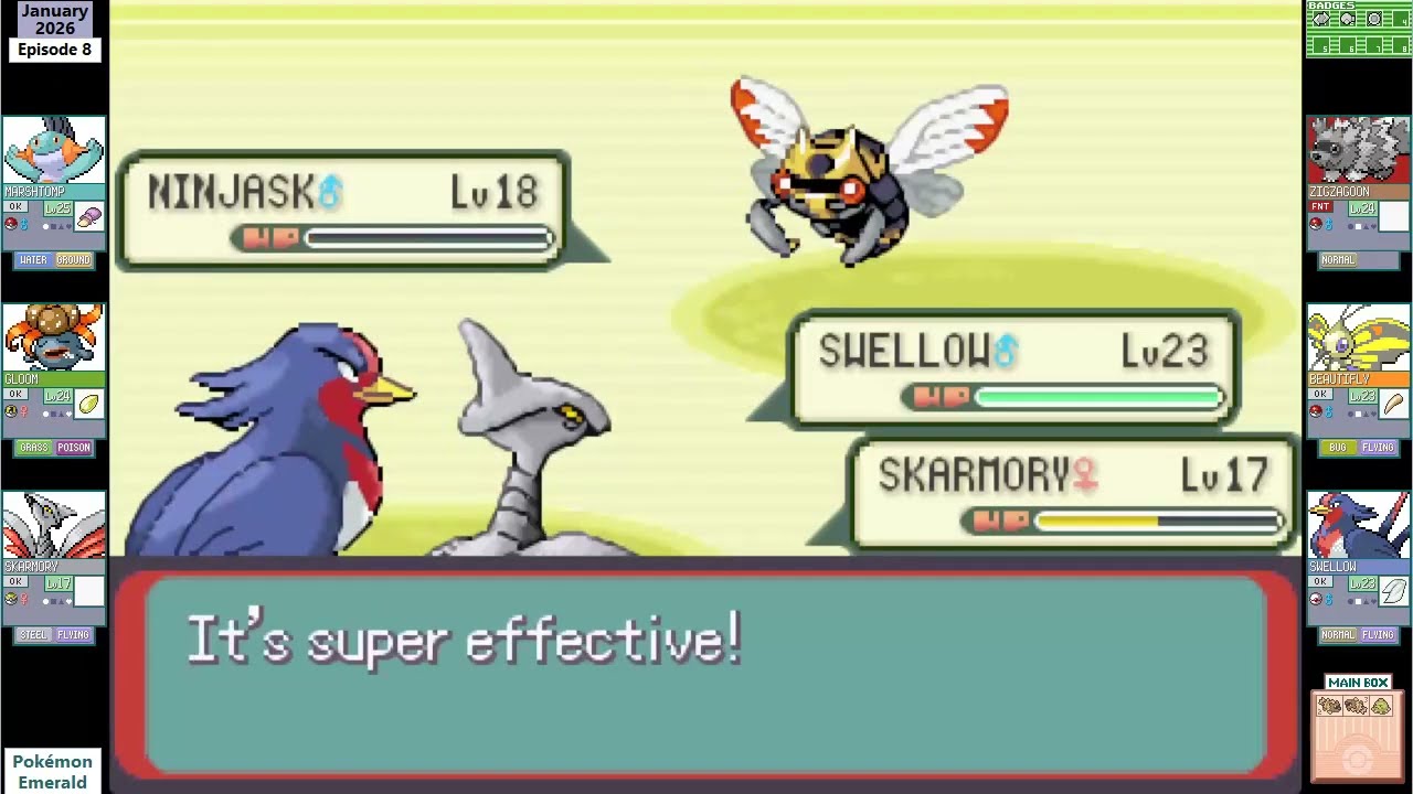 Pokémon Emerald [ep8]: The Rock Of The Sol