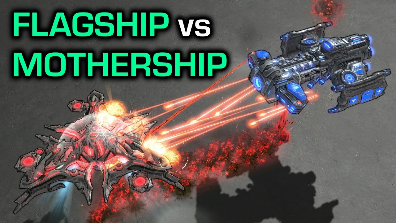 Alarak's Mothership vs Hyperion