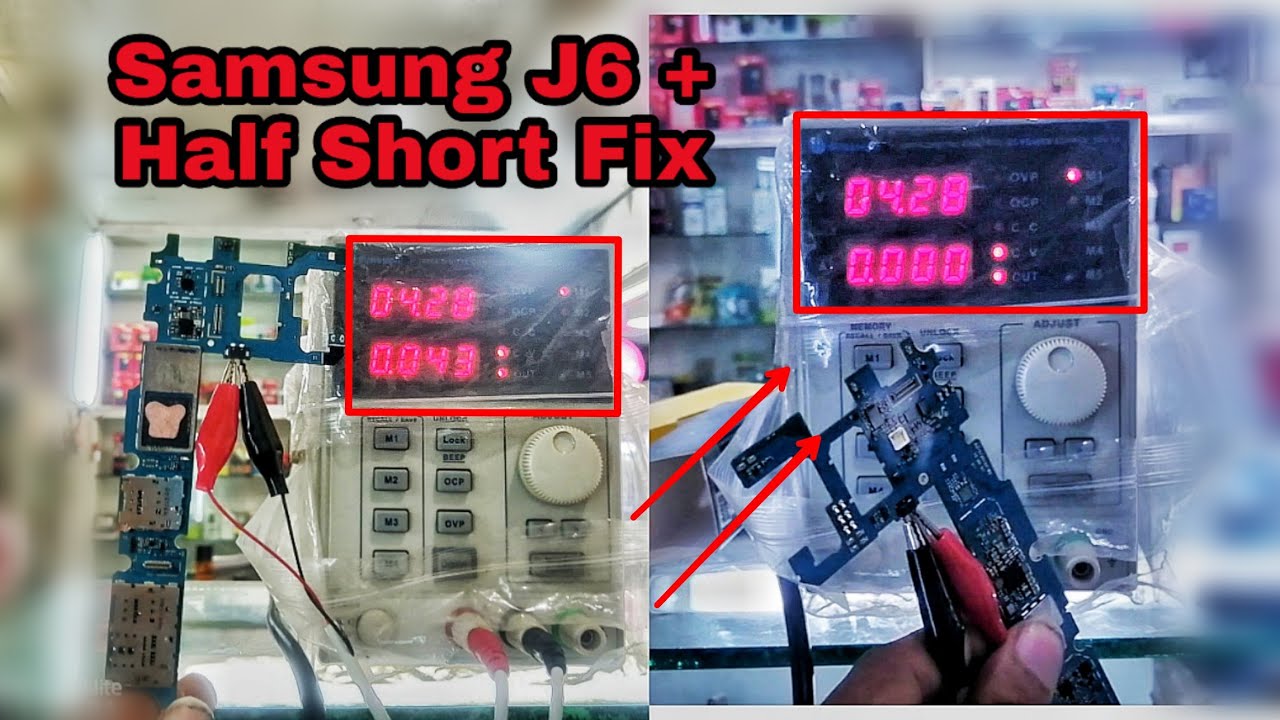Samsung J6 Plus Half Short Solution