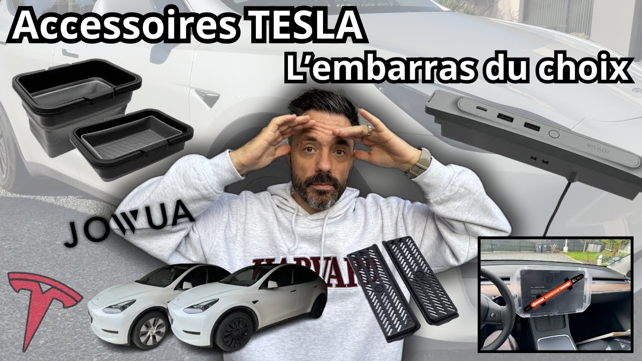 Accessoires TESLA MODEL Y, l'embarras du choix !!!