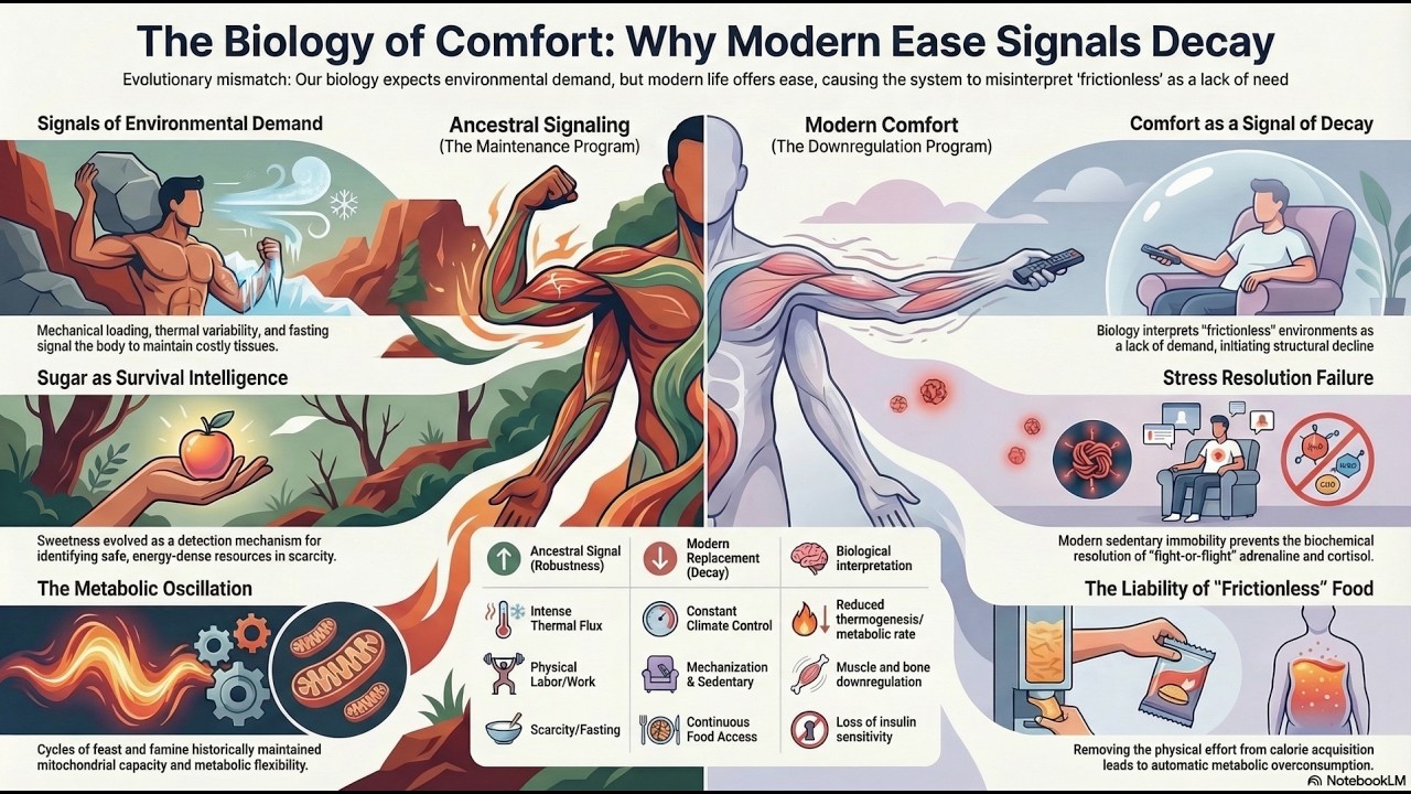 Why Modern Comfort is a Biological Signal of Decay | The Evolutionary Mismatch Explained