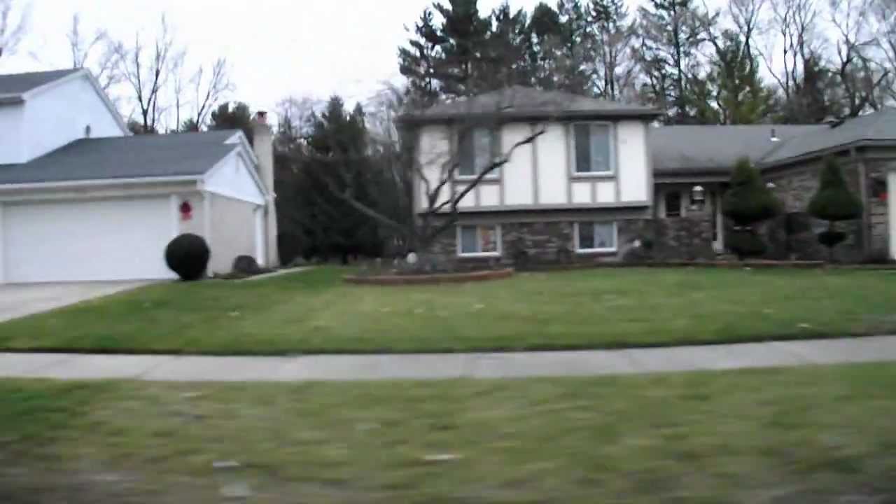 Driving some streets in 48154 Livonia, MI