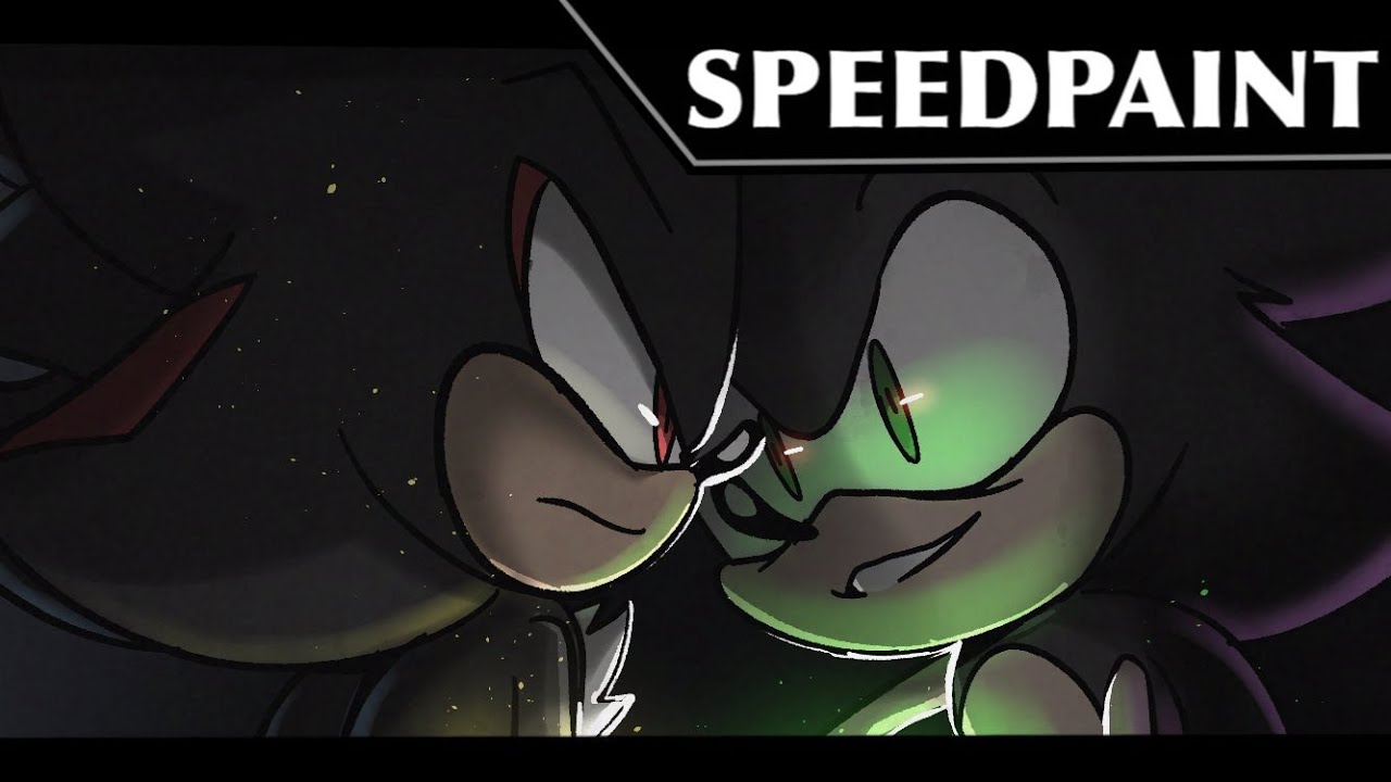 Shadow & Dark Sonic | SPEEDPAINT