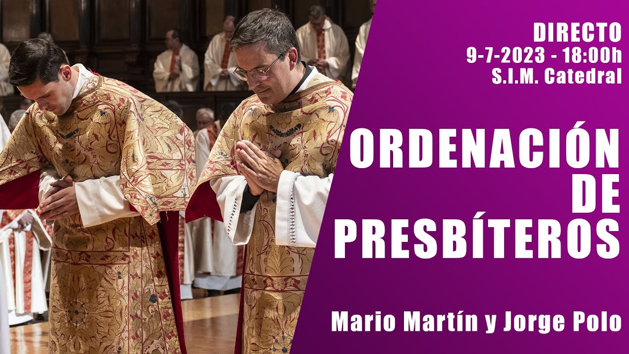 Ordenación de Presbíteros: Mario Martín y Jorge Polo