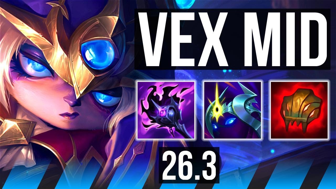 VEX vs MORDEKAISER (MID) | Perfect KDA: 13/0/8 | EUW Master | 26.3