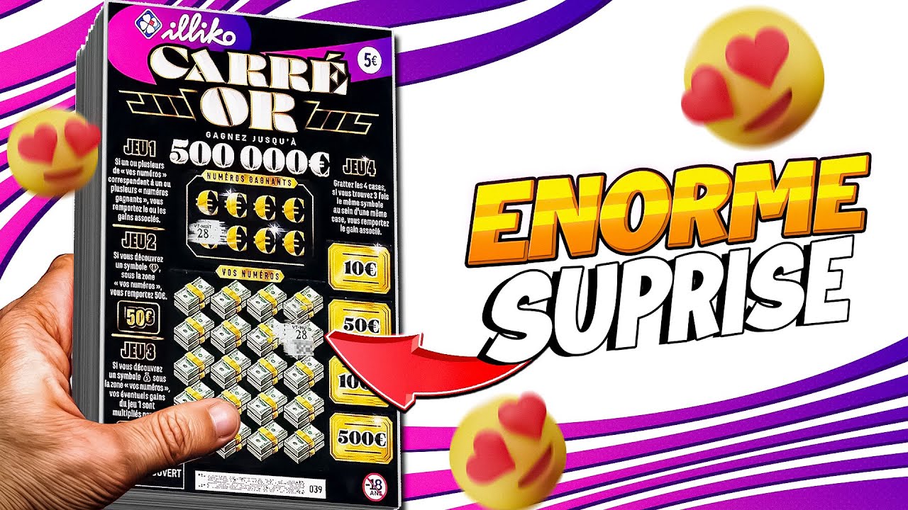 Je GRATTE 100€ de CARRER OR (énorme surprise) !