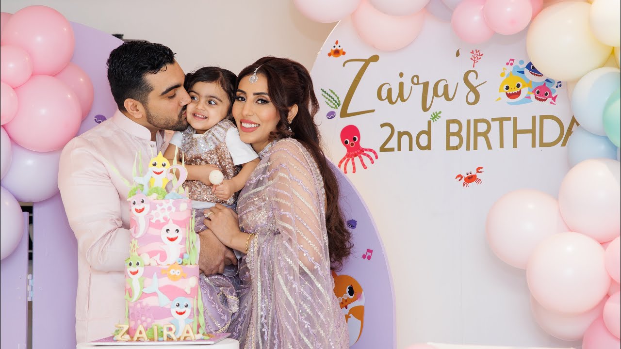 CELEBRATING ZAIRA’s 2nd BIRTHDAY! 🎂 The Zaid Family