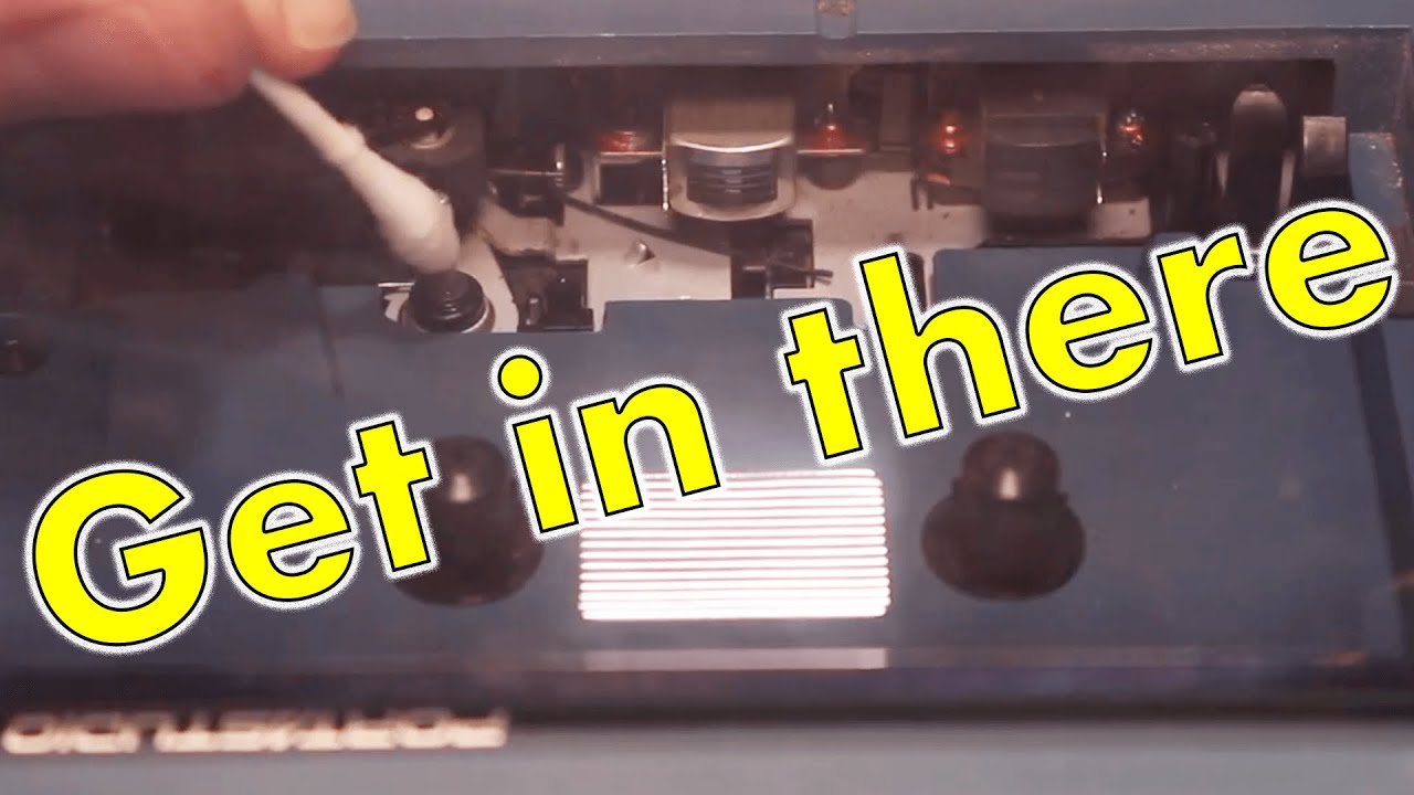 HOW TO CLEAN A TASCAM 414 MKII 4-track Cassette Recorder | 424recording.com