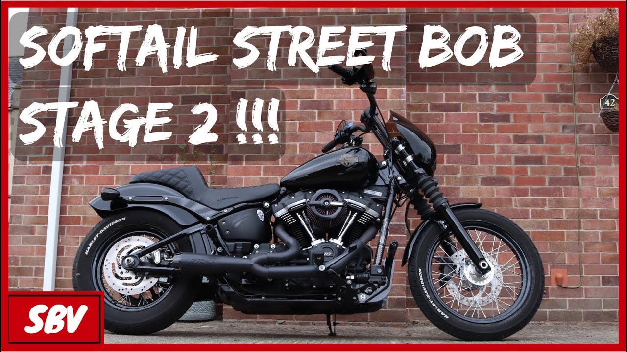 2018 Softail Street Bob Stage 2 - Harley Davidson FXBB