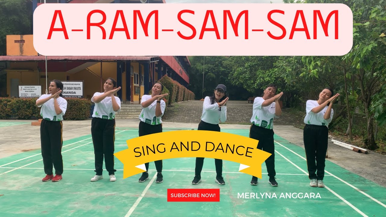 A Ram Sam Sam | Senam A ram sam sam mengasah saraf motorik anak-anak | Kids song