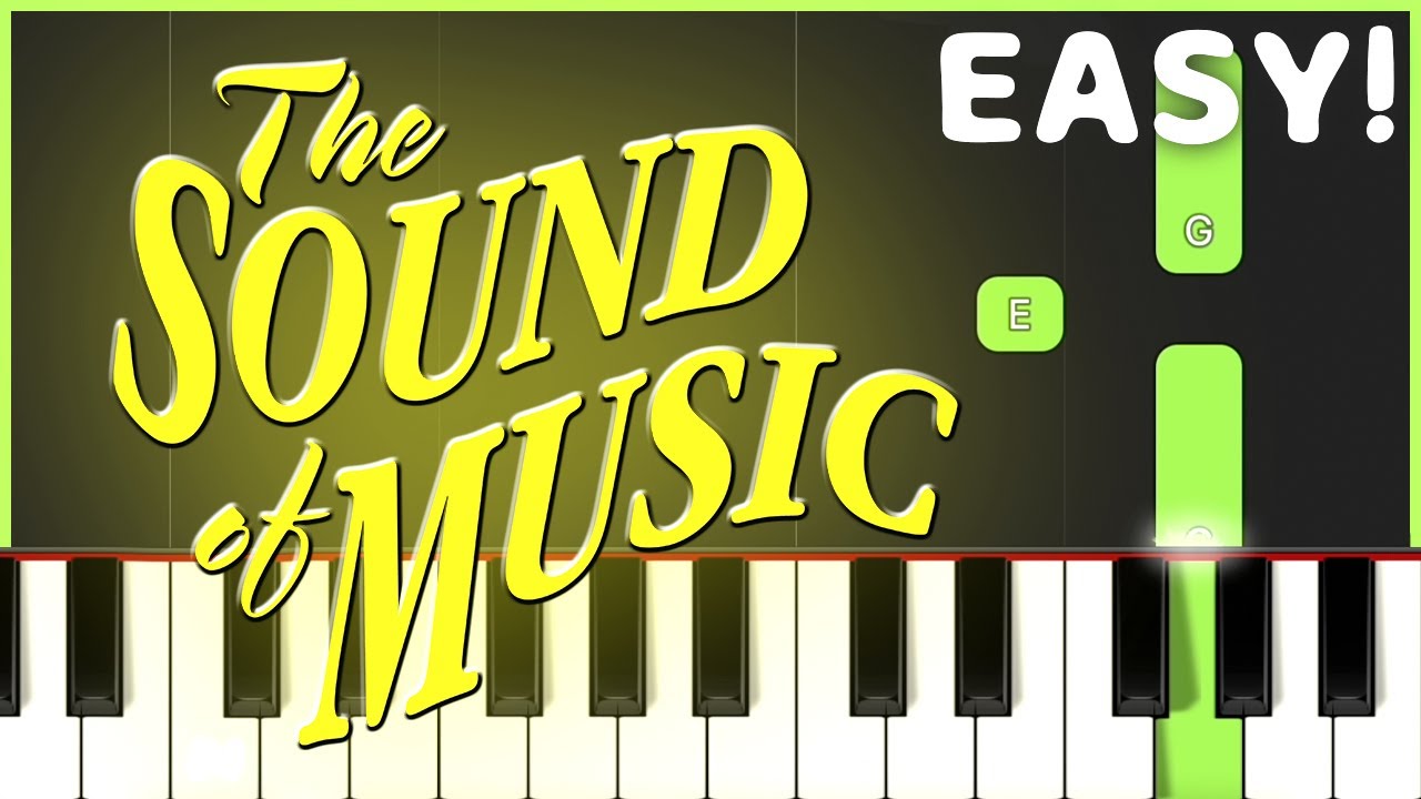 So Long, Farewell - The Sound Of Music | EASY Piano Tutorial