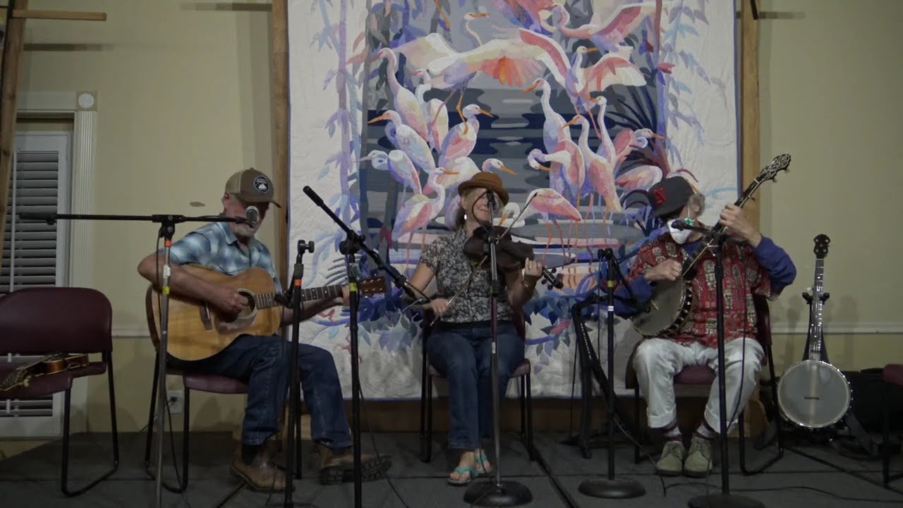 Erynn Marshall, Carl Jones, & Bob Carlin play Indiana Breakdown and Money in Both Pockets at SFOTMW