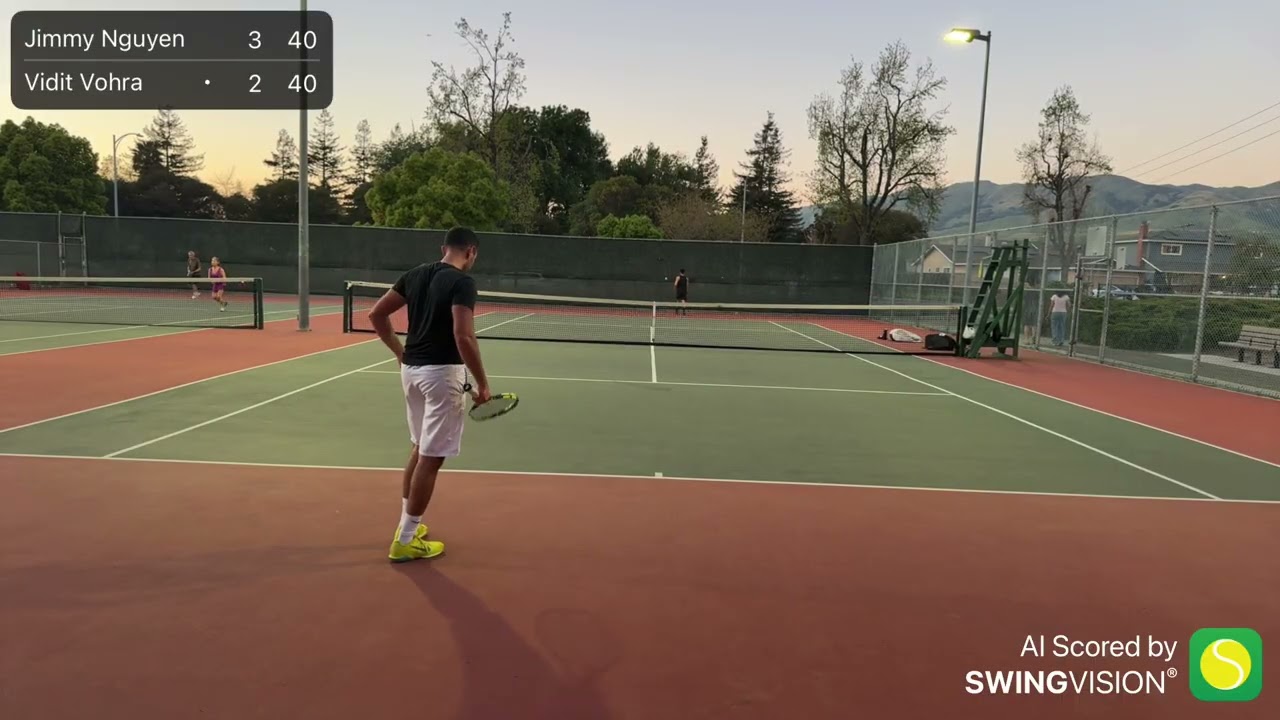 Jimmy vs. Vidit. 1 set. USTA 4.5. 3/17/2026