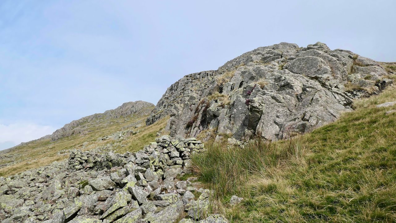 Thorn Crag Grade 1 scramble Langdale 