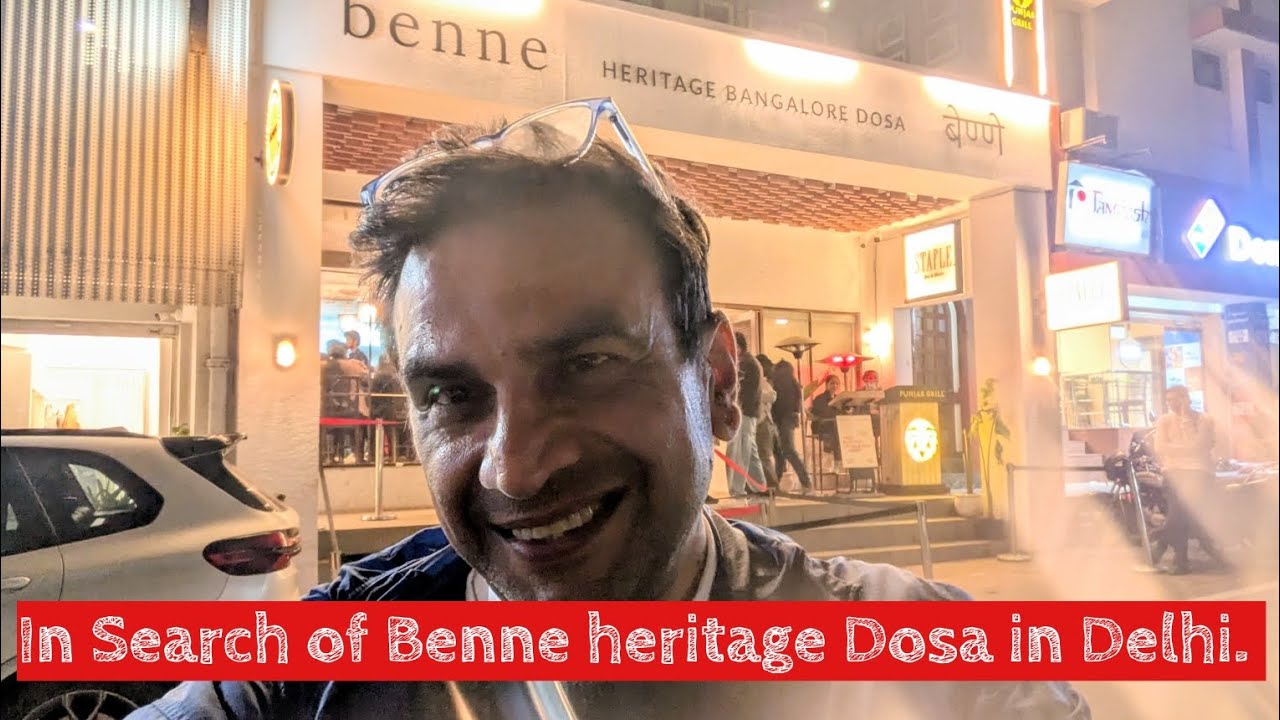 Finally had the much hyped Benne Heritage Dosa 