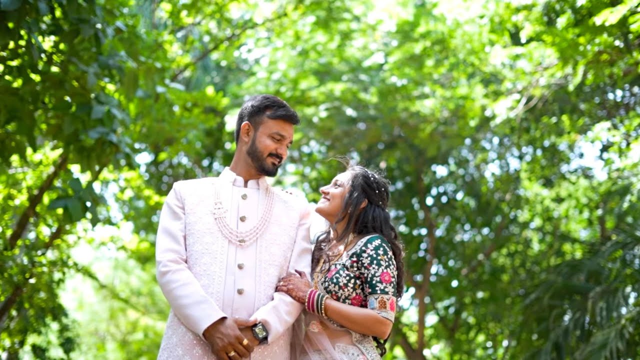 Bhargav & Mayuri Engagement Highlights // Kanara Family
