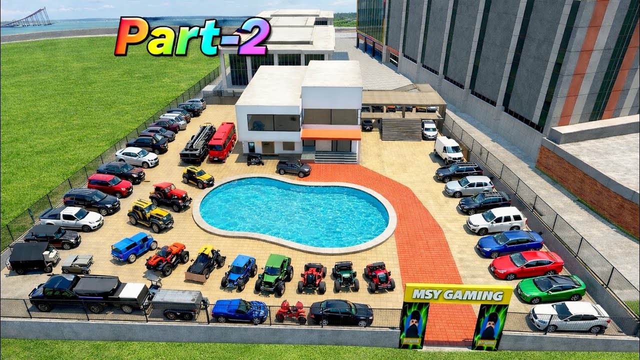 Mini Parking House Of Franklin House | Indian bike driving 3d car parking challenge | Part -2 | #msy