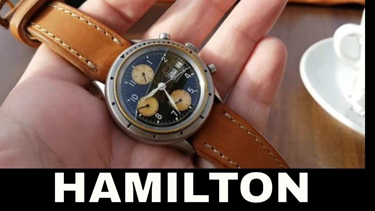 Часы Hamilton Chronograph Field Watch LL Bean EDC Gunner