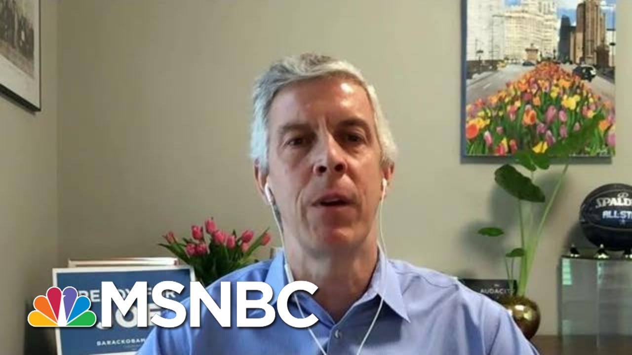 'Unrealistic' For Colleges And Universities To Reopen This Fall: Arne Duncan | MTP Daily | MSNBC