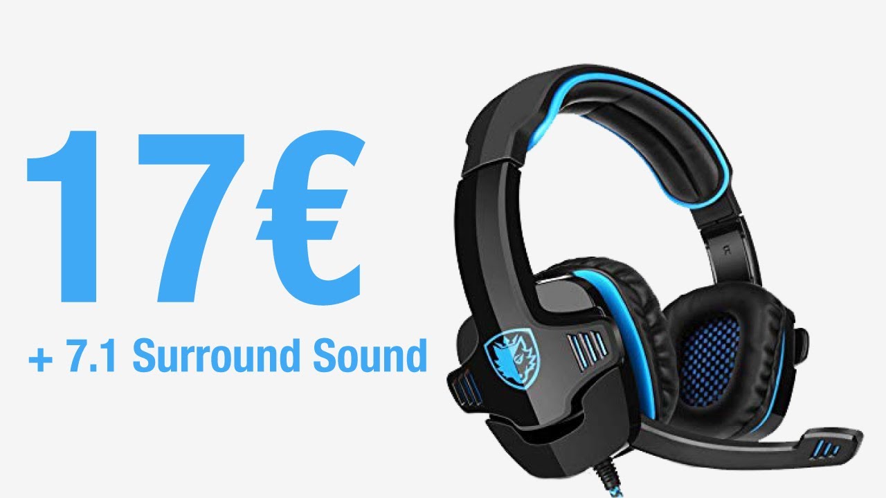 Die Günstigsten 7.1 Surround Sound Gaming Headsets bei Amazon