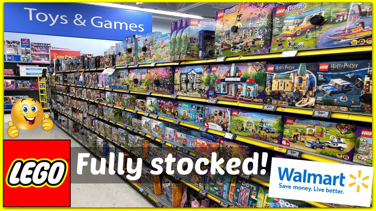 NEW LEGO SETS AT WALMART! SHELVES FULLY STOCKED