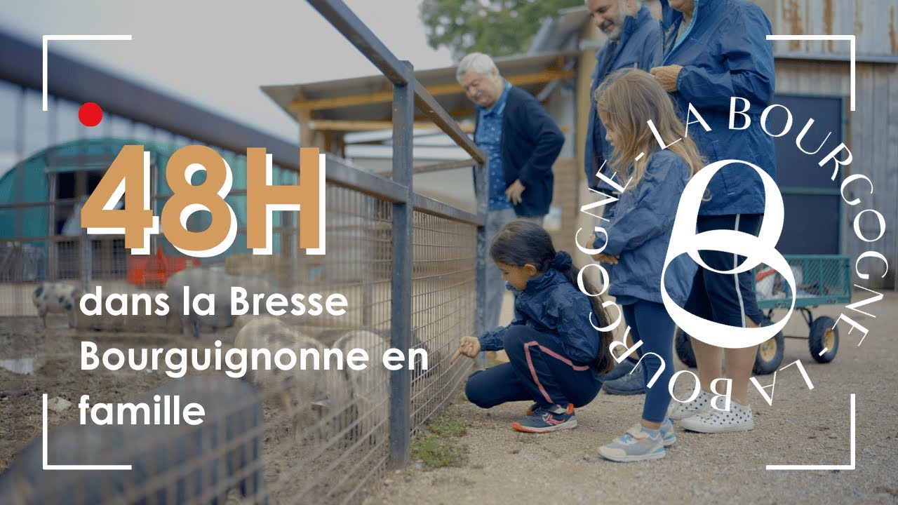 48H EN FAMILLE DANS LA BRESSE BOURGUIGNONNE🌾