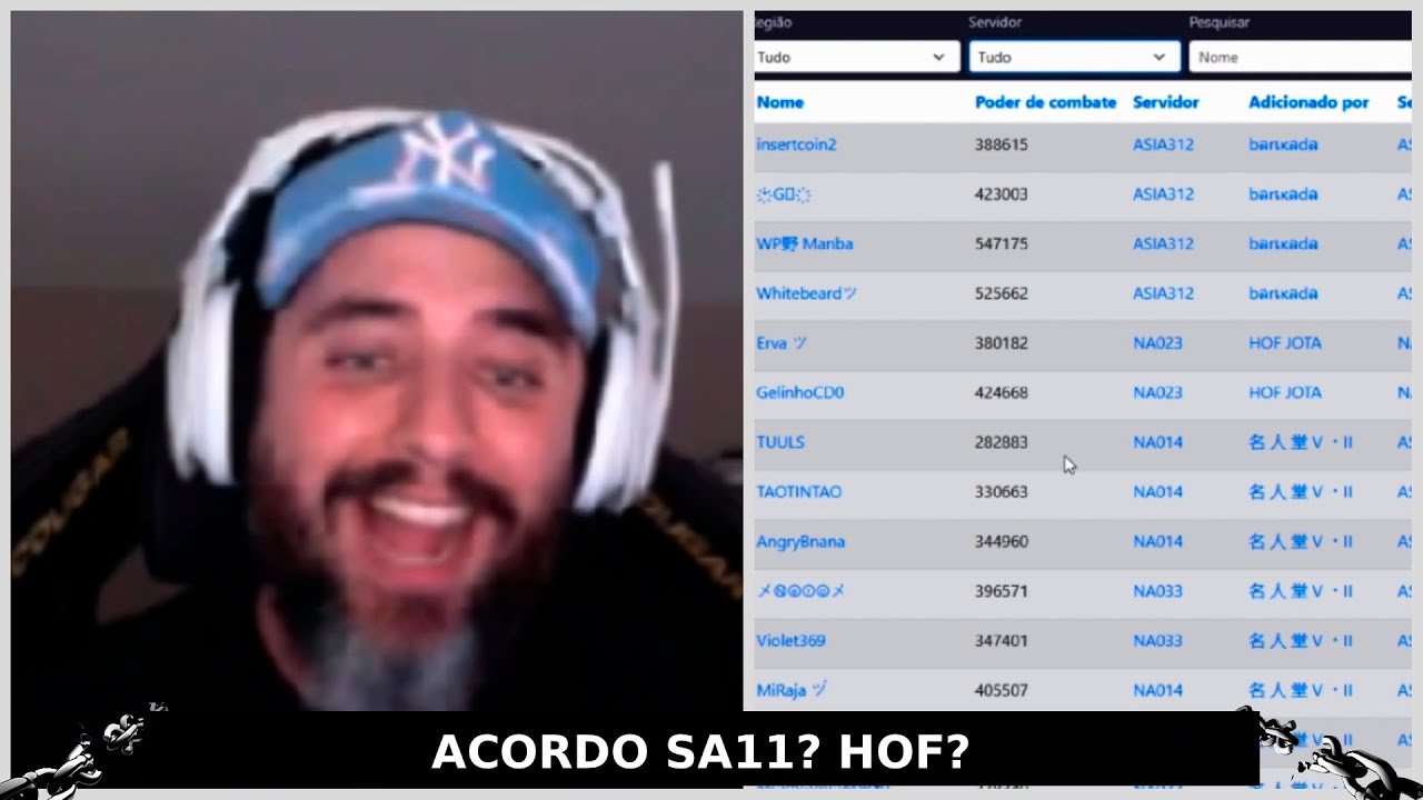 ACORDO COM A HOF NO SA11? KAOS e HOF? - MIR4