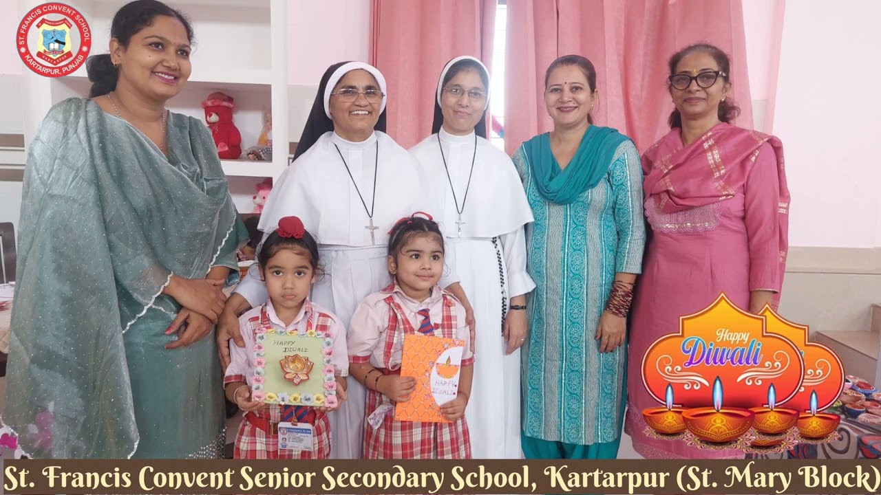 Little Stars Celebrate Diwali ✨ | St. Mary Block | St. Francis Convent Senior Secondary School ||