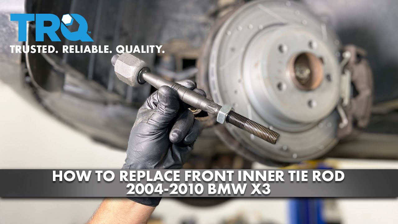 How to Replace Front Inner Tie Rod 2004-2010 BMW X3