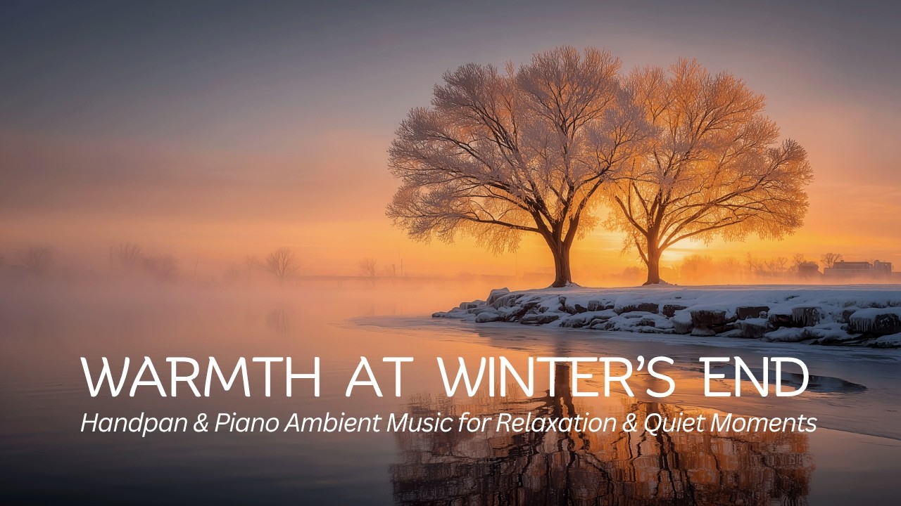 Warmth at Winter’s End. Handpan & Piano Ambient Music for Relaxation & Quiet Moments #RelaxingMusic