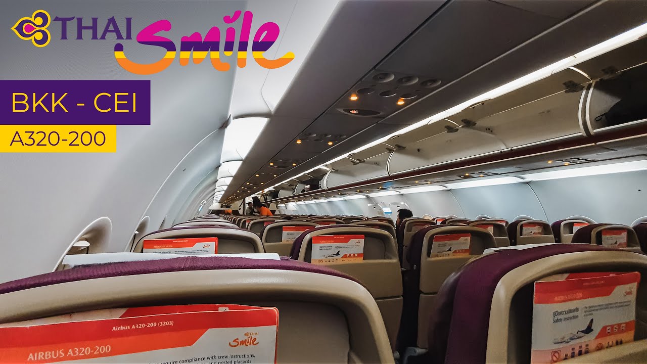A Look Back Into Thai Smile A320-200 Economy | Bangkok - Chiang Rai